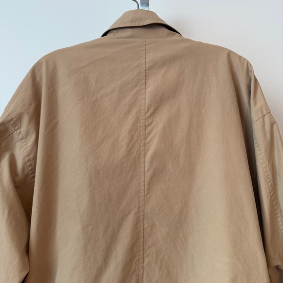 London Fog Mens Tan Harrington Jacket zip Khaki Outerwear sz XL - Picture 6 of 7